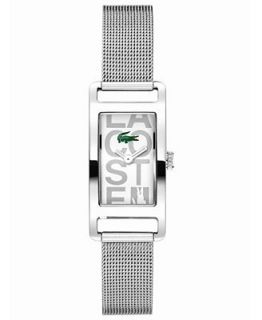 Lacoste Watch, Womens Inspiration Stainless Steel Mesh Bracelet 18mm 2000679   Watches   Jewelry & Watches