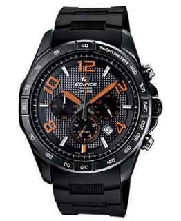 Casio Mens Chronograph Edifice Black Resin Strap Watch 50x44mm EFR516PB 1A4V   Watches   Jewelry & Watches
