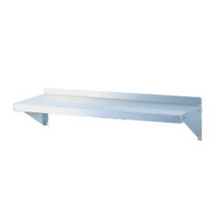 Turbo Air Green World TSWS 1284 12" x 84" Stainless Steel Wall Shelf With Mounting Brackets: Health & Personal Care