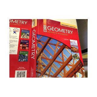 Cord geometry learning in context, teacher's edition Cord Communications 9781578374342 Books