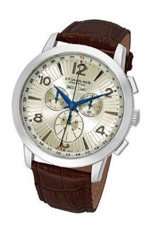 Stuhrling Original Men's 132XL.3315K43 Navigator De Leon Swiss Quartz Brown Watch Watches