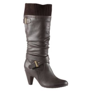 ALDO Eti   Women Knee high Boots   Dark Brown   6: Shoes