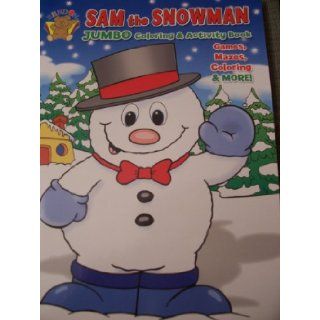 Sam the Snowman JUMBO Coloring & Activity Book (Games, Mazes, Coloring & More!): Books