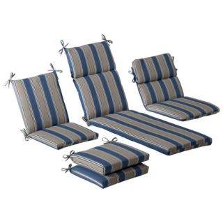 Outdoor Cushion & Pillow Collection   Blue/Beige
