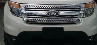 Ford Explorer Chrome Front Grille   Fits 2011, 2012 and 2013 Ford Explorer Automotive