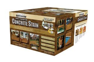 Rust Oleum 239411A Concrete Stains Kit, Tuscan Rock Color Hues: Home Improvement