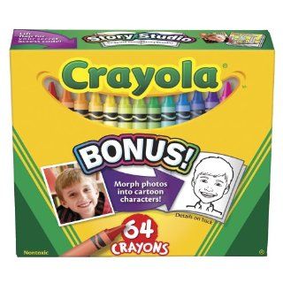 Crayola crayons, 64 Count (52 0064): Toys & Games