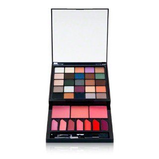NYX Be Fierce 35 Colors Makeup Kit Palette with Eye Shadows, Blushers, Lip Glosses S124 : Nyx Pallet : Beauty