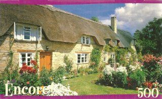 Encore Thatched Cottage 500 Piece Jigsaw Puzzle Toys & Games