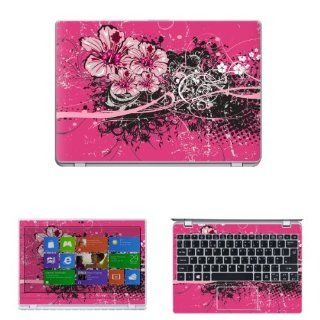 Decalrus   Matte Decal Skin Sticker for Acer Aspire V5 122P with 11.6" Touch screen (NOTES Compare your laptop to IDENTIFY image on this listing for correct model) case cover MATaspireV5122p 550 Computers & Accessories