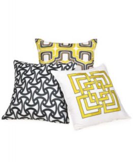 Trina Turk Bedding, Trellis Black Decorative Pillows   Bedding Collections   Bed & Bath