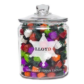 Police Personalized Candy Jar: Kitchen & Dining