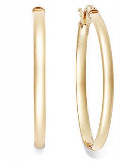 Giani Bernini 24k Gold over Sterling Silver Earrings, Hoop Earrings   Earrings   Jewelry & Watches