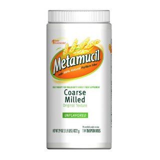 Metamucil Psyllium Fiber Original Coarse Texture Powder114 Doses (Pack of 4): Health & Personal Care