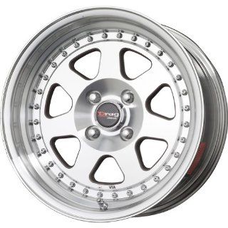 Drag DR 27 Wheel with Machined Finish (16x8.25"/4x114.3mm) Automotive