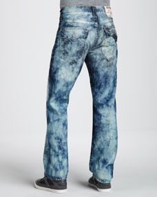 True Religion Ricky Faded Flap Pocket Jeans, Antelope