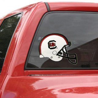 South Carolina Gamecocks Helmet Window Cling  Sports Fan Decals  Sports & Outdoors