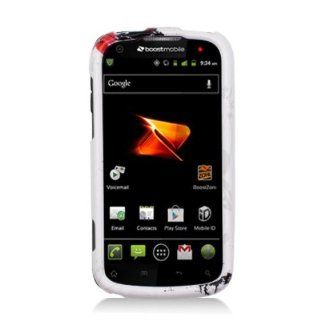 Aimo ZTEN861PCIM107 Durable Hard Snap On Case for ZTE Warp Sequent N861   1 Pack   Retail Packaging   Lily Red: Cell Phones & Accessories