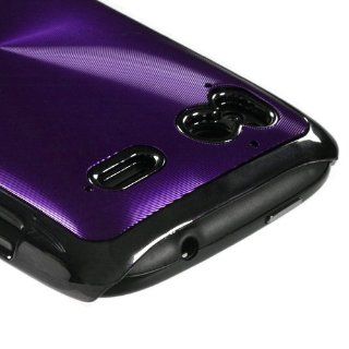 MYBAT HTCSNS4GHPCBKCO106NP Premium Brushed Metallic Cosmo Case for HTC Sensation   1 Pack   Retail Packaging   Purple: Cell Phones & Accessories