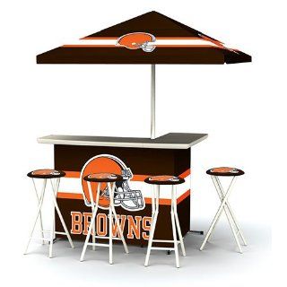 Best of Times NFL Patio Bar and Tailgating Center Deluxe Package  Cleveland Browns : Outdoor And Patio Furniture : Patio, Lawn & Garden