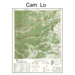 Vietnam Map   Cam Lo   South Vietnam and North Vietnam (Quang Binh and Quang Tri Provinces) (Latitude Range:	16 45'N   17 00'N Longitude Range 106 45'E   107 00' E): US Government Agencies: Books