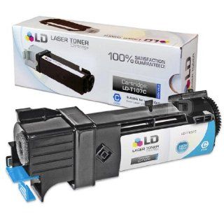 LD © Compatible Toner to replace Dell T107C High Yield Cyan Toner Cartridge for your Dell 2130cn & 2135cn Color Laser Printers: Electronics