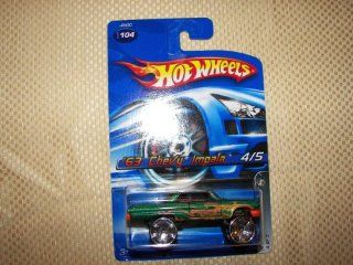 hot wheels 63 chevy impala 104 2006 4/5 hi rakers: Toys & Games