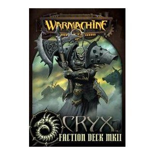 Warmachine Cryx Stat Card Faction Deck MK II PIP 91019: Toys & Games