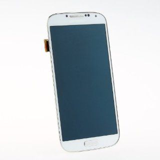 Original OEM White LCD Display Monitor+Touch Screen Digitizer+Frame Housing for Samsung Galaxy S4 I9505 LTE: Cell Phones & Accessories