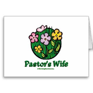Pastor's Wife Blooms1 Greeting Cards