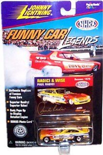 Johnny Lightning   Funny Car Legends   Radici & Wise, Paul Radici   1975 Season   NHRA Championship Drag Racing: Toys & Games