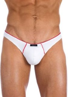 Gregg Homme Volumator Thong White   Xlarge at  Mens Clothing store: Thong Underwear