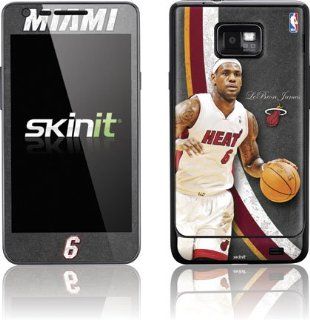 NBA   Player Action Shots   Miami Heat LeBron James #6 Action Shot   Samsung Galaxy S II AT&T   Skinit Skin: Cell Phones & Accessories