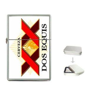 Dos Equis Mexican Beer Logo Flip Top Lighter Health & Personal Care