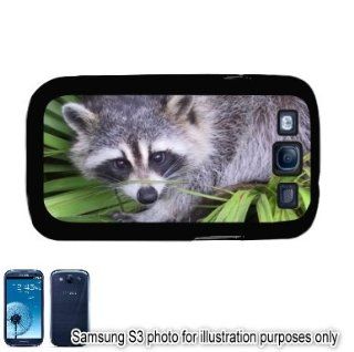 Raccoon Photo Samsung Galaxy S3 i9300 Case Cover Skin Black Cell Phones & Accessories