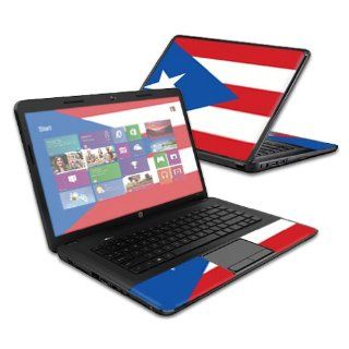 MightySkins Protective Skin Decal Cover for HP 2000 Laptop (Released 2013) 15.6" Sticker Skins Puerto Rican Flag: Computers & Accessories