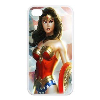 Wonder Woman   Alicefancy Personalized Design TPU Cover Case For Iphone 4 / 4s YQC11157: Cell Phones & Accessories
