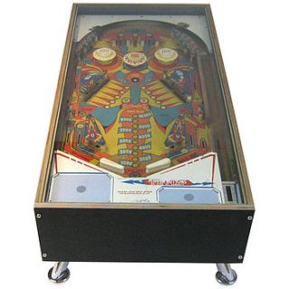 illuminated vintage pinball coffee table by something or other