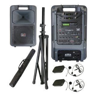 Sound Machine Portable PA System   Dual Wireless Package (Two Headset Microphones): Everything Else