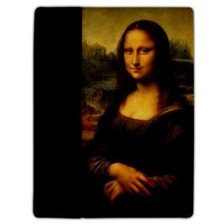 iPad 2/3 Cover   Art Themed   Mona Lisa   Protective Leather Case: Cell Phones & Accessories