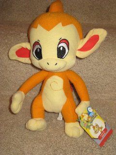 Pokemon Diamond and Pearl Chimchar 15 inch (Large) Plush Doll: Toys & Games