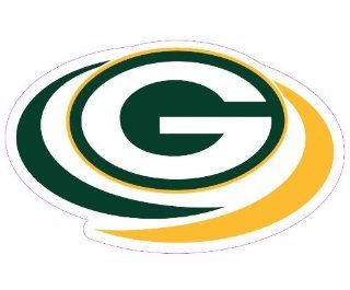 Green Bay Packers Team Auto Window Decal (12 x 10  inch) : Automotive Accessories : Sports & Outdoors