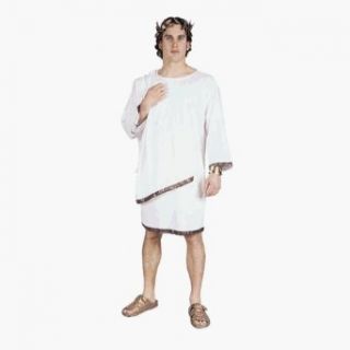 Roman Senator Toga (White) Adult Costume Size Standard: Clothing