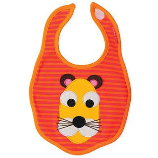louis the lion bib by olive&moss