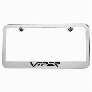 Dodge Viper Custom Chrome License Plate Frame: Automotive