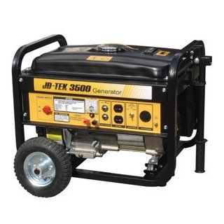 JD Tek 3500 Watt Portable Gas Generator   Industrial Grade: Patio, Lawn & Garden