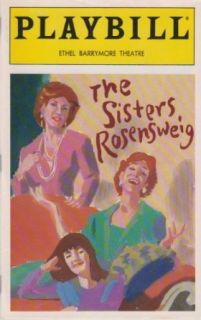 The Sisters Rosensweig Playbill 1993 Ethel Barrymore Theatre: Linda Lavin, Michael Learned: Entertainment Collectibles