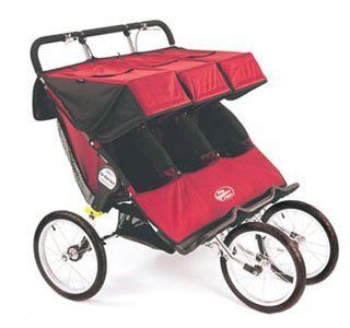 Baby Jogger Q Series Triple Jogger   Red : Jogging Strollers : Baby
