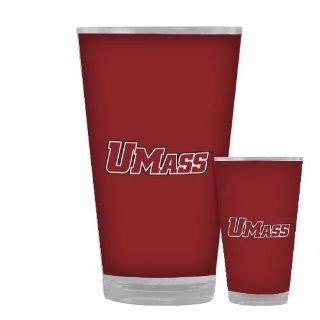 UMass Full Color High Rise Glass 17oz, UMass: Sports & Outdoors