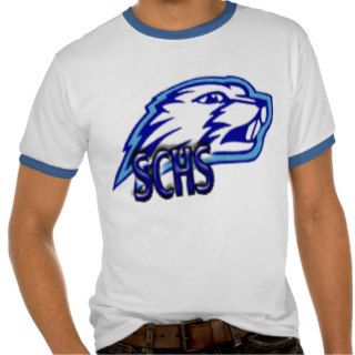 SCHS Beaver Ringer T by WKS Images Beaver Gear T shirts